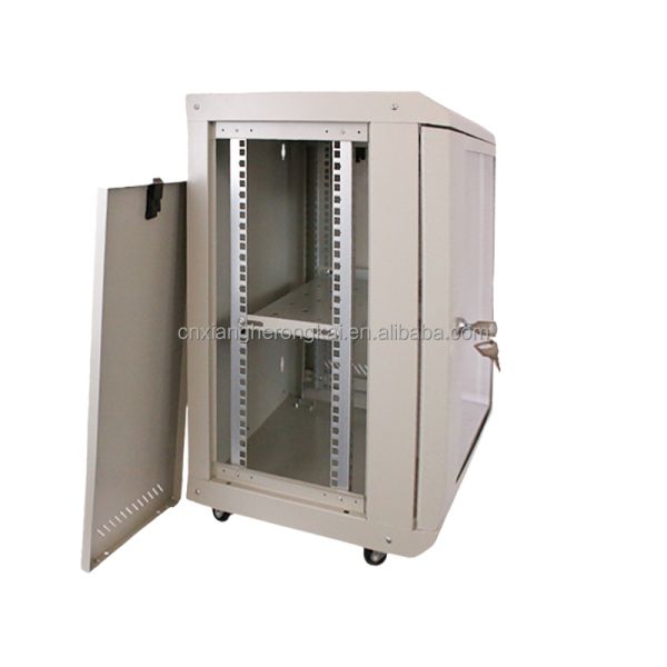 12u Network Server Cabinet External Sheet Metal Computer Networks Cabinet for Server Room
