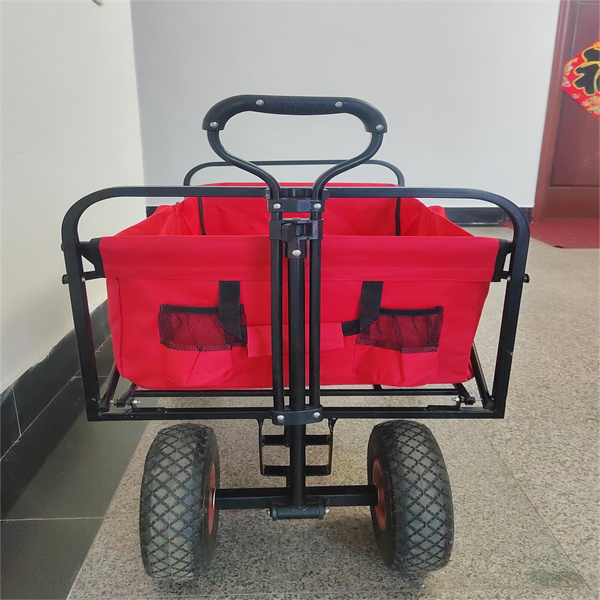 Heavy Duty Collapsible Folding Wagon Utility Outdoor Camping Garden Tools Cart