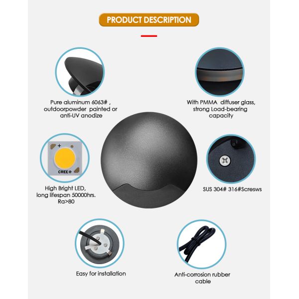 Side Way Recessed Lights Pure Aluminum 6063 SMD 2835 From Chinese Manufacturer