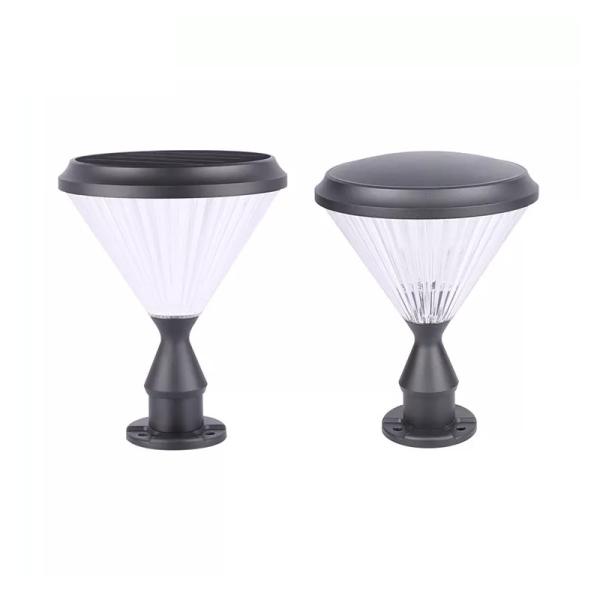 Cerca Led Post Lamp do jardim da jarda do sensor da paisagem fora de Polo 5V 4.5W 26x26x25cm