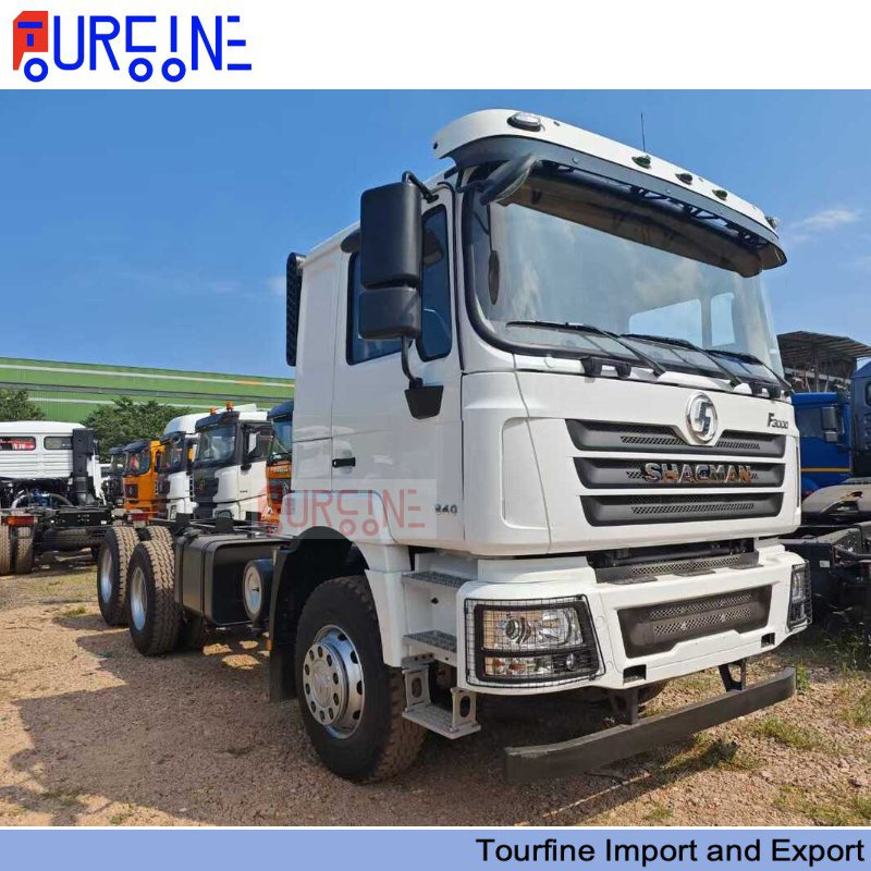 SHACMAN F3000 6×6 Cargo Truck Chassis 380HP Heavy Duty For Mining And Logistics