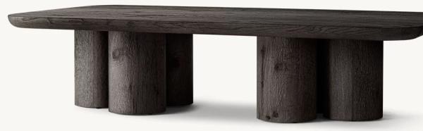 Modern Light Luxury Solid Wood Coffee Table Living Room Furniture Series