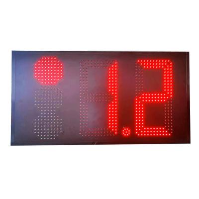 18'' 8.889 Gas Station LED Price Board Waterproof Strong Heat Dissipation Good