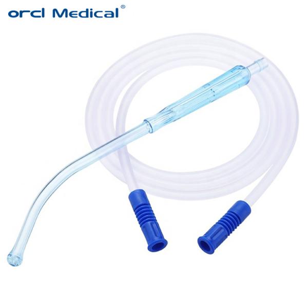 Medical Disposable Suction Tube Connecting Tube With Yankauer Handle