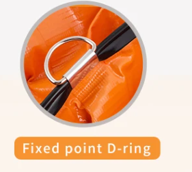 High Temperature Canvas Steel Wire Expansion Hose Smoke Exhaust Fan Soft Air Pipe