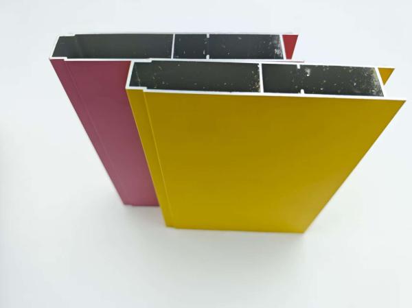 6000 Series Custom Aluminum Extrusion Profiles For Factory Kitchen Cabinets