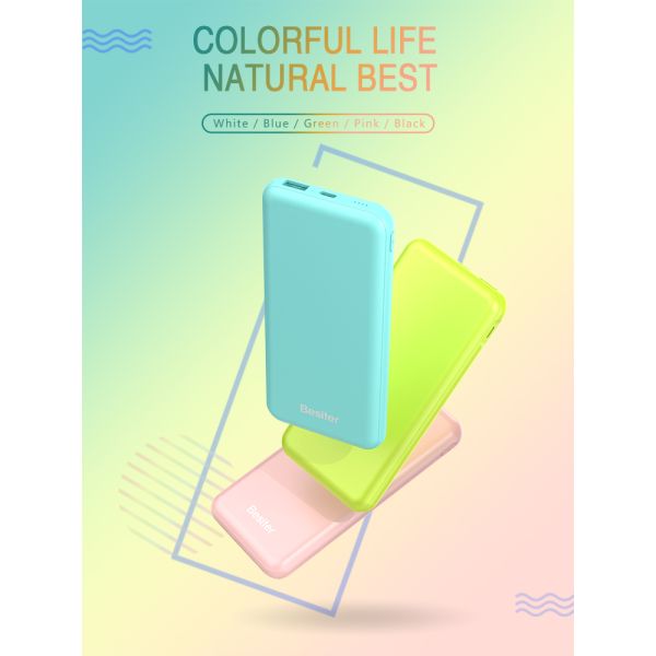 Ultimate Beauty Multiple Macaroon Colors 10000mAh Power Bank