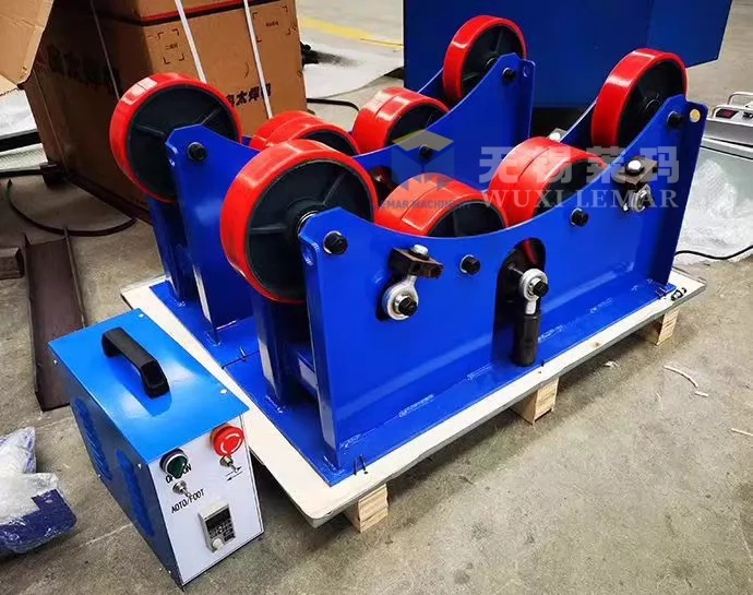 3 Ton Self-Aligning Welding Rotator, 3000kg Pipe & Tank Welding Turning Rolls