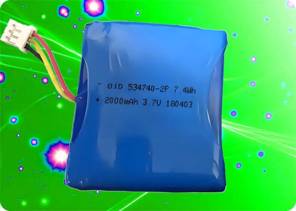 OiD534740N2050 3,7V 2050mAh 1C Décharge 300 cycles Batterie au lithium-ion
