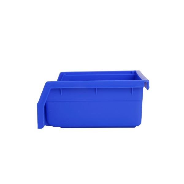 Customized Color Open Hopper Front Bins for Plastic Stackable Warehouse Storage Box