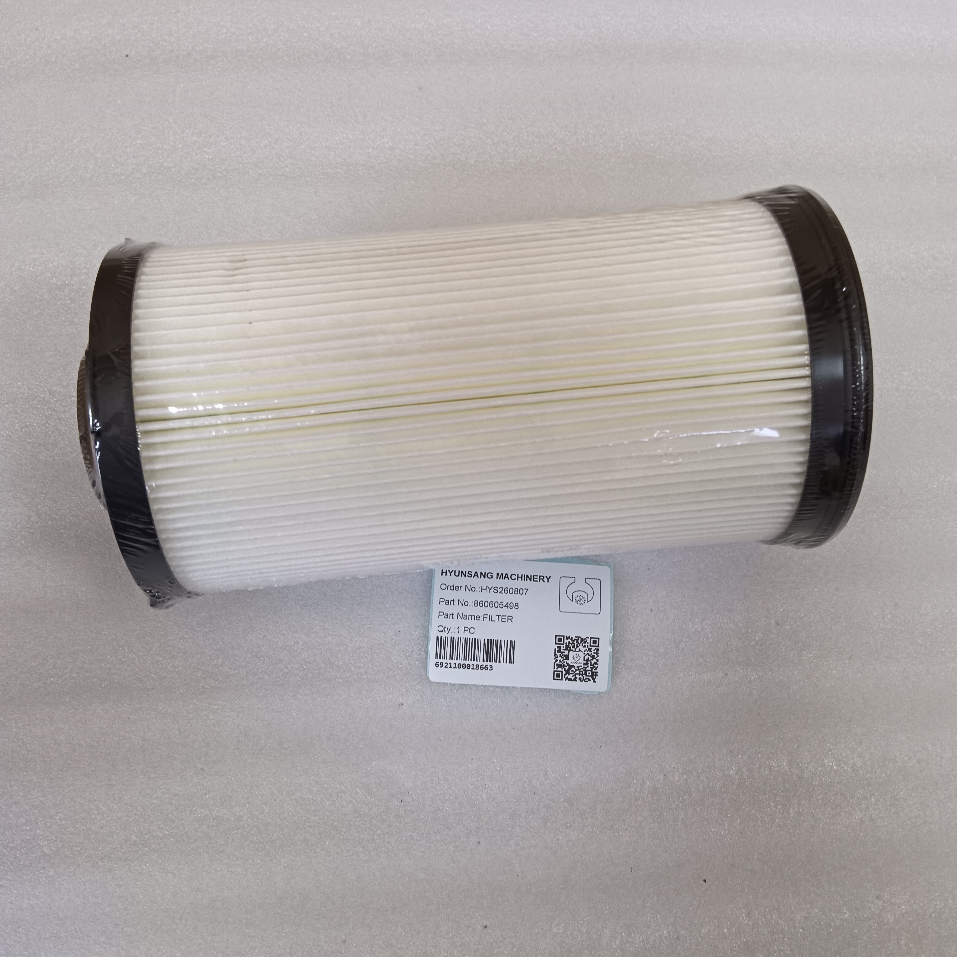 Hyunsang Parts Filter 860605498 For XCMG Loader