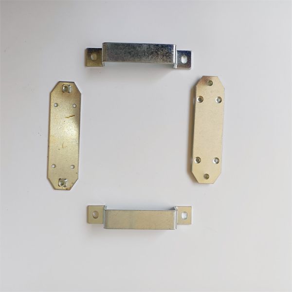 Pressed Sheet Metal Components Powder Coated Stamped Aluminum Parts