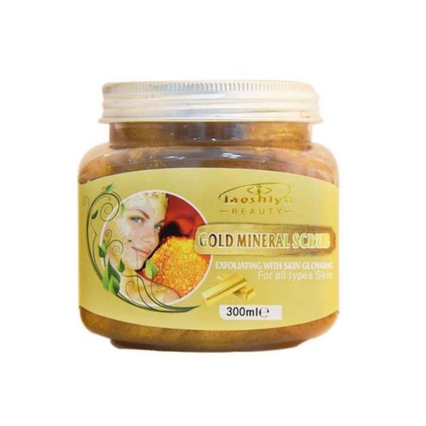 Customized Deep Cleansing Moisturizing Gold Mineral Scrub With Natural Botanical Extracts