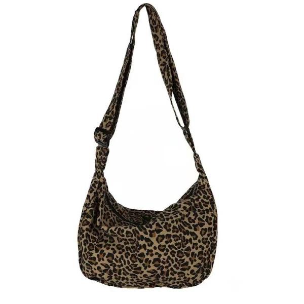 Fashion Leopard Print Eco Canvas Bags Zebra Design Lady Single Shoulder Bag Large Capacity