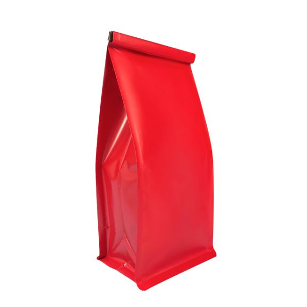 High Quality Eight-Sided PE Plastic Tin Roll Edge Storage Bag Reusable Flat Bottom Organ Bag Fresh Food Seal Flat Bottom Bag