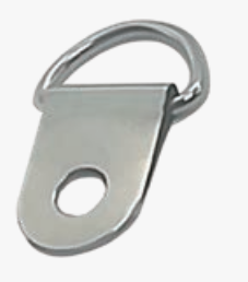 Single Hole Triangle D Ring Hanger 20mm Center Distance Stable Load Capacity