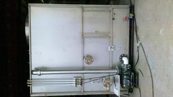 Portable Closed Circuit Fluid Cooler , Industrial Water Cooler Counter Flow Type
