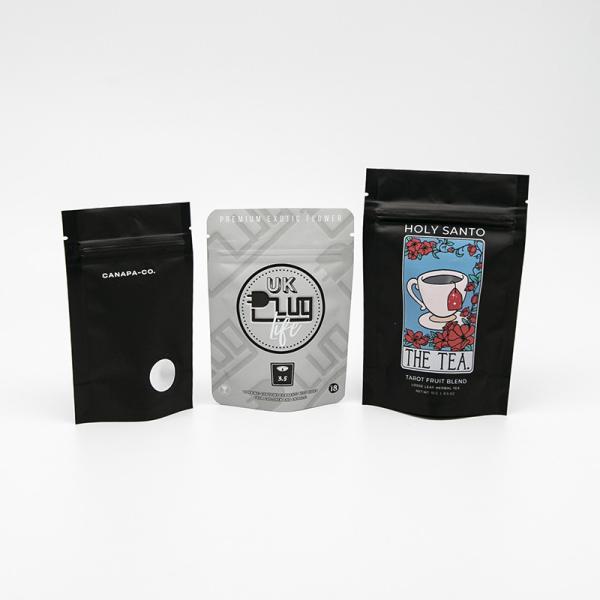 100g 250g 500g 20x20cm 5cm Sem cheiro Bolsas de ziplock Biscoitos de linhaça