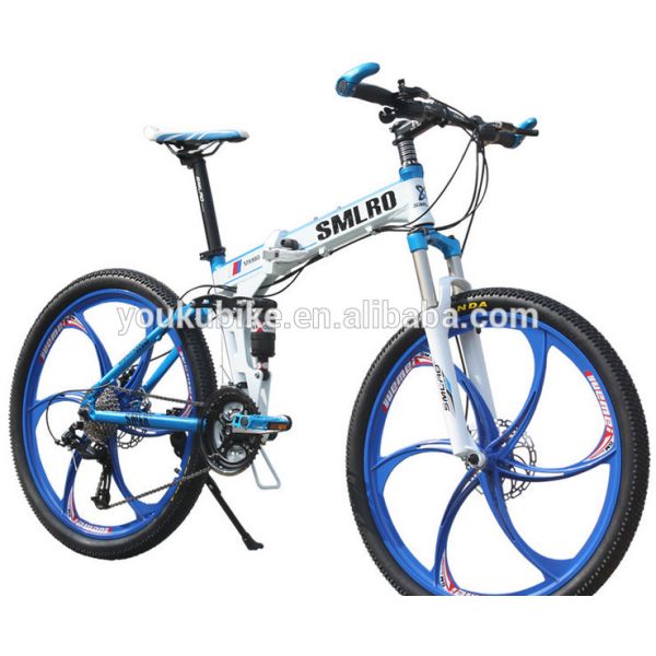 Height 155cm Full Alloy 27 Speed Aluminum Folding Mountain Bike