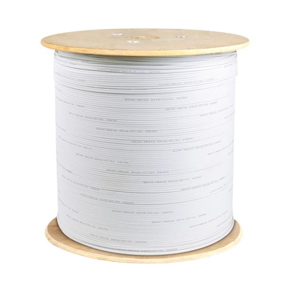 Indoor Fibre Optic Network Ftth Drop Cable G657A1 Fiber 2 Core 200N Tensile