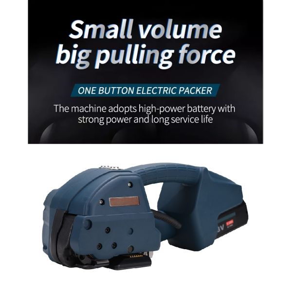 Portable PET Strap Electric Power Handheld Strapping Machine for PET Straps