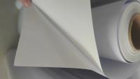 Auto-aderente Rolo de vinil branco PVC adesivo Rolo de adesivo de vinil impresso PVC auto-aderente vinil