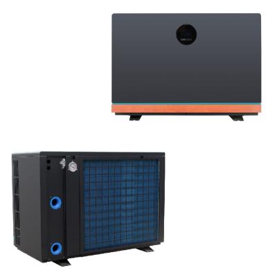 R32 Swimming Pool Inverter Heat Pump Heater 7KW Black Or Silver