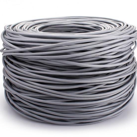 High Speed CAT6 Network Cable PVC , LSZH Jacket 0.57mm 23AWG