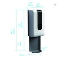 distributeur infrarouge fixé au mur de savon de gel de 6V 1A Touchless