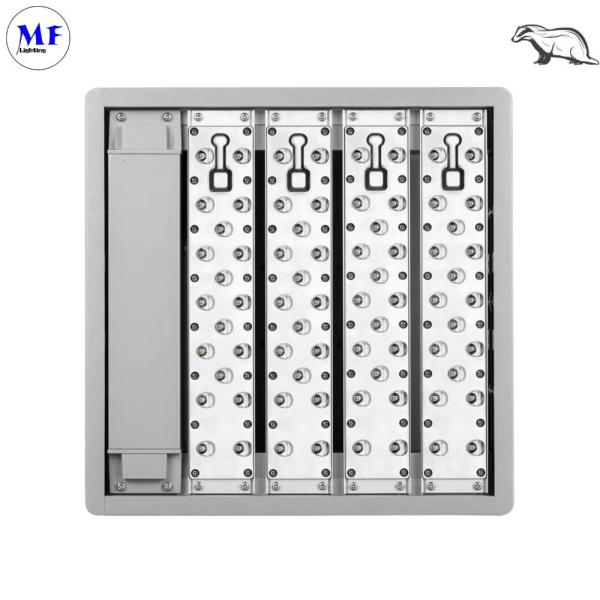 Lâmpada de rua LED exterior Sensor de movimento Lâmpada de rua 300W módulo LED Luz de estacionamento ou estacionamento