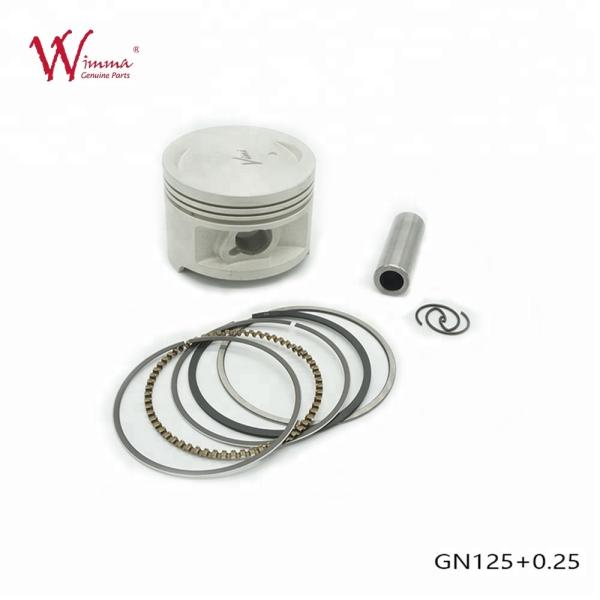 GN125 0.25 Motorcycle Engine Accessories / Piston Kit ISO9001 Certified
