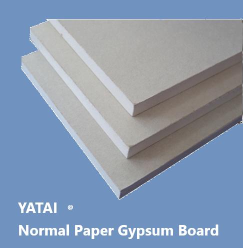 Smooth Surface Normal Gypsum Board 8.5-12.0mm Thickness For Construction