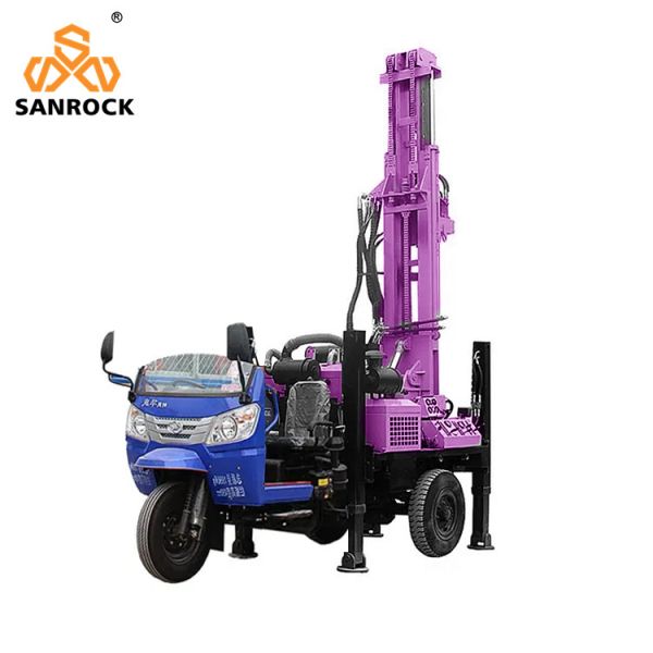 4700 KG Hydraulic Water Well Drilling Rig Powered By Diesel Engine