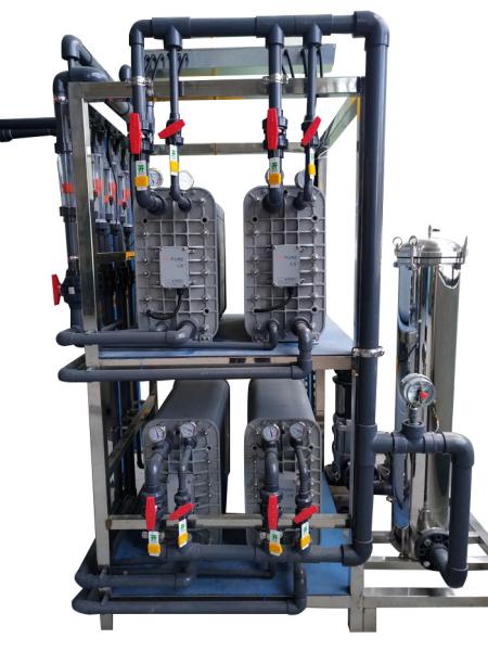 Two Stage Reverse Osmosis System 1T/H EDI Water Treatment Plant