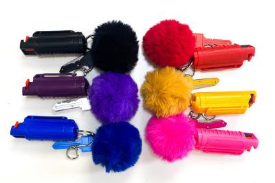 Safeguard OEM ODM Key Chain Pepper Spray With Nine Difference Color