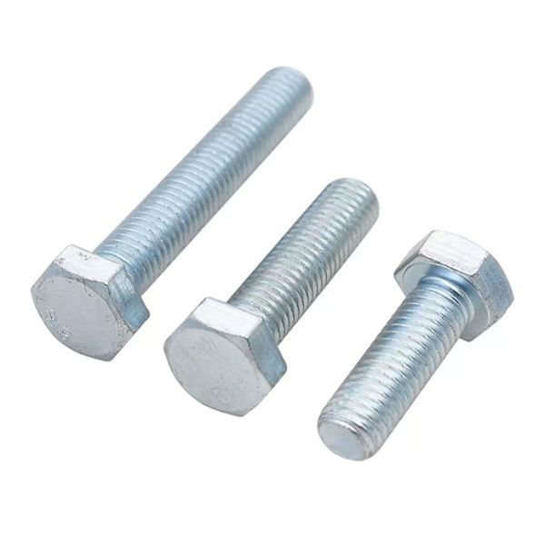 M2 - M72 Electrogalvanizing Carbon Steel Hexagon Head Bolt Full Thread