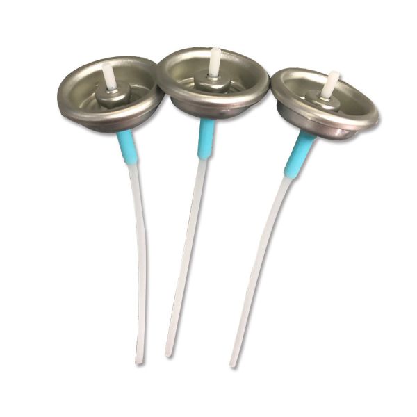 One Inch Precision Aerosol Valves Metered Valve In Aerosol Metal stem