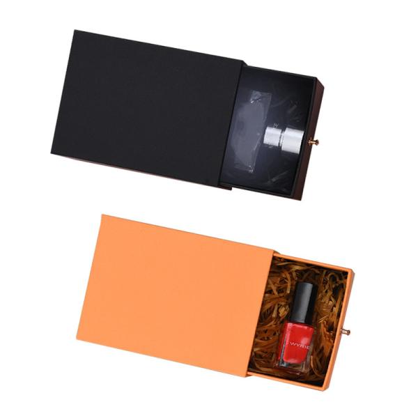Encomenda personalizada Caixa de perfumes de laminação brilhante para CB-1 Caixa de papel rígido de perfumes vazios