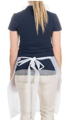 Eco Friendly Blue Disposable Polyethylene Aprons For Medical Protect / Household Cooking