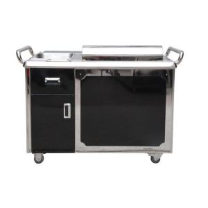 Aço inoxidável 304 Tabela de Grelha Elétrica Teppanyaki 380V
