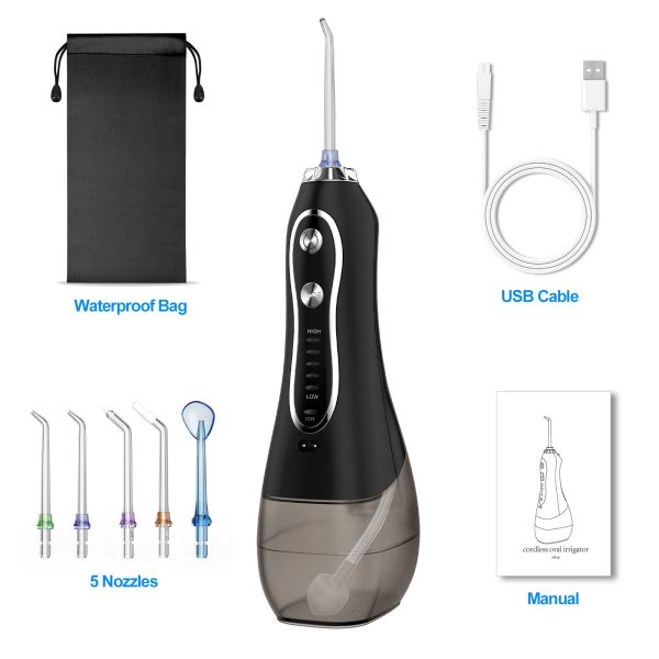 Teeth Cleaning Electric Water Flosser USB Rechargeable Oral Irrigator OEM Brand