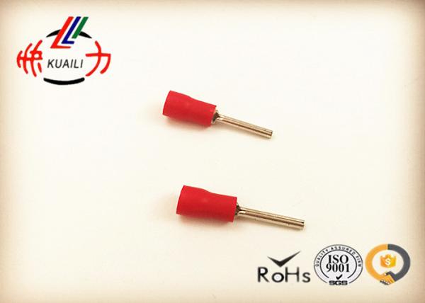 Cable End Terminals Pin Insulated For Led Strip Copper Or Brass Material PTV1.25-9