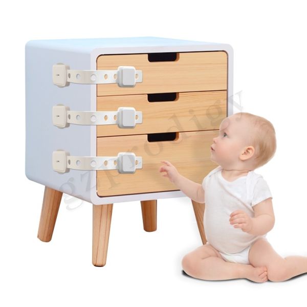 Prodigy Sample Acceptable Baby Lock Cabinet Durable ABS Plastic Baby Lock Cabinet Baby Safety Cabinet Locks