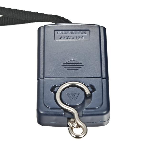 Dark Blue Portable Electronic Luggage Scale With Low Battery Indication