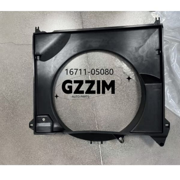 Cuadro de ventilador del radiador del tanque de agua 16711-05080 Para Toyota Hilux