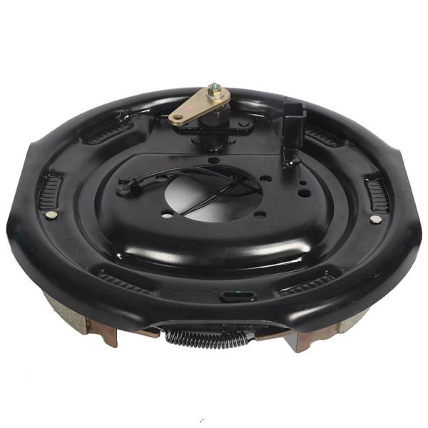 Black 3000Lbs 12 Electric Trailer Brake Assemblies ISO TS16949