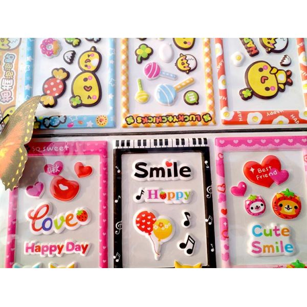 подарок 3D конфеты стикеров 0.7mm праздничный пенится стикеры для выдвиженческих подарков