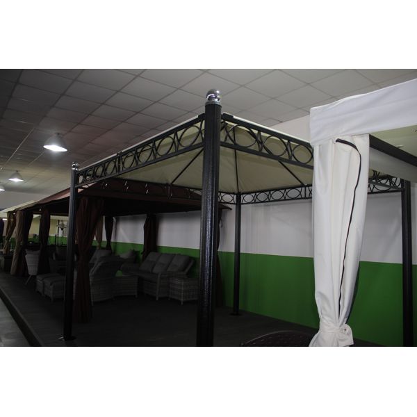 Pergolas Bridge Aluminum Canopy House Structure Waterproof Picnic Tent Shelter 3*3M