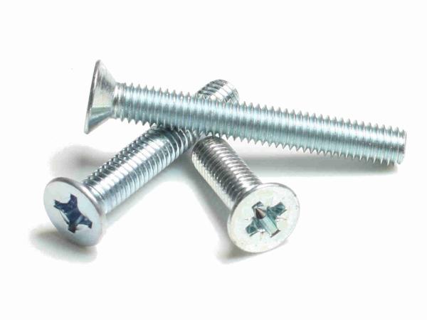 DIN 965 Phillips Flat Head Machine Screw Self Tapping Metal Screws