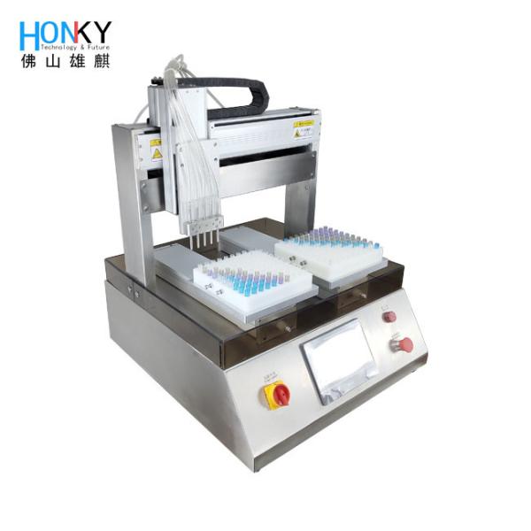 Desktop Using Small Business High Speed 2ml Liquid Filling Machine With XYZ Filling System For Cosmetci Industry Using